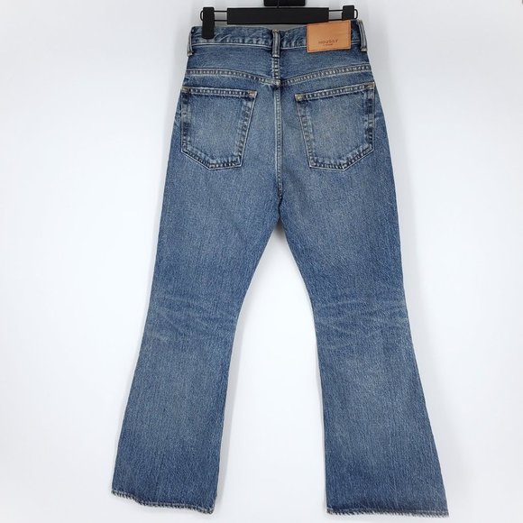 NWT Moussy Vintage Quincy Flare Blue Jean High Rise Size 24 - Picture 8 of 11
